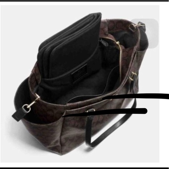 Coach diaper bag